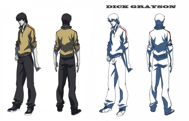 Illustration for article titled Artwork from scrapped Nightwing cartoon shows off DC heroes, Legend of Korra style